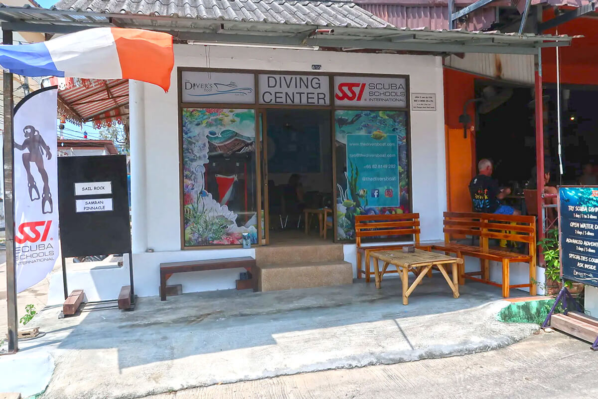 SSI Dive Center - Notre boutique à Koh Tao