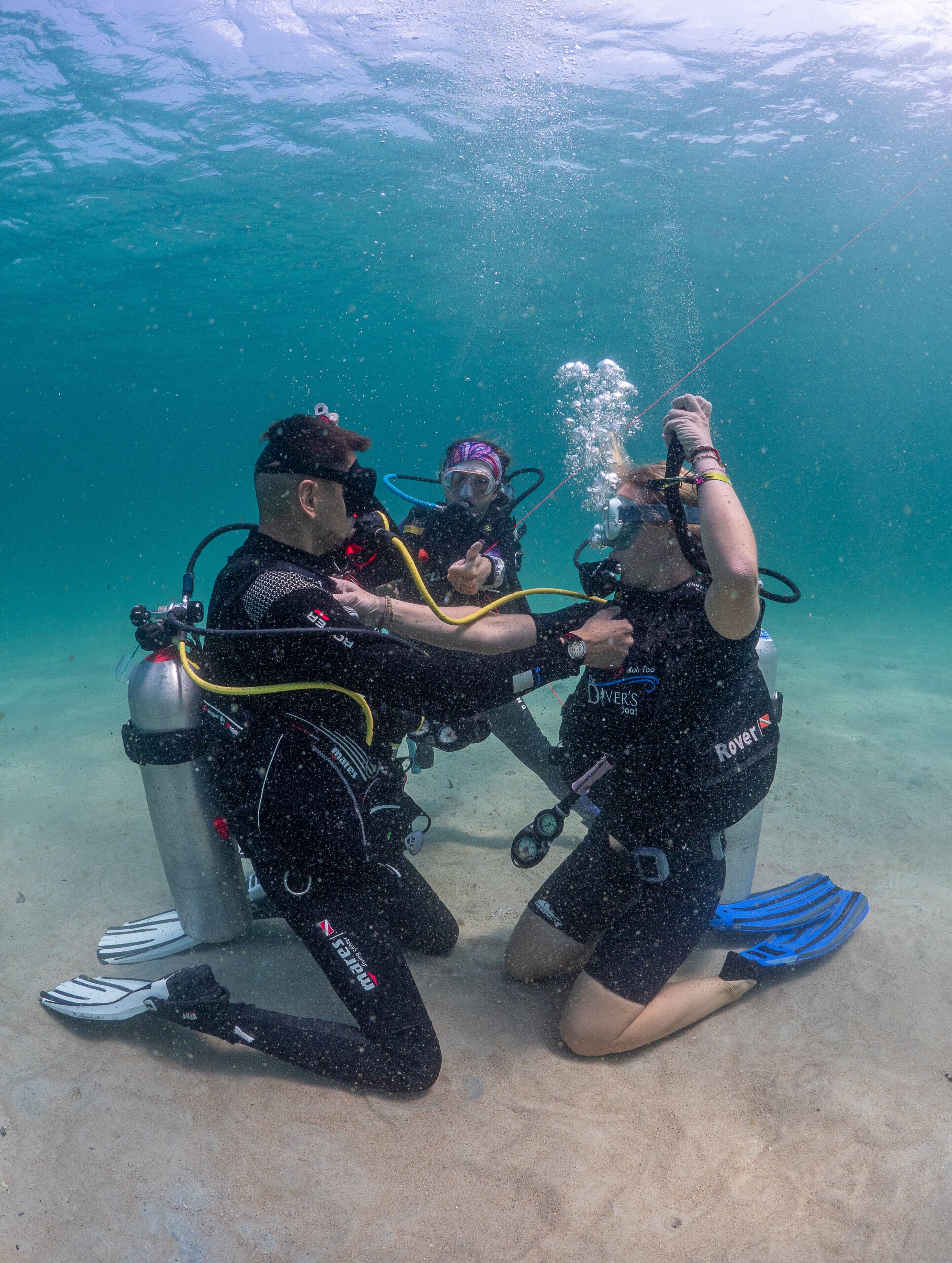 choisir centre de plongée Koh Tao – The Divers Boat SSI